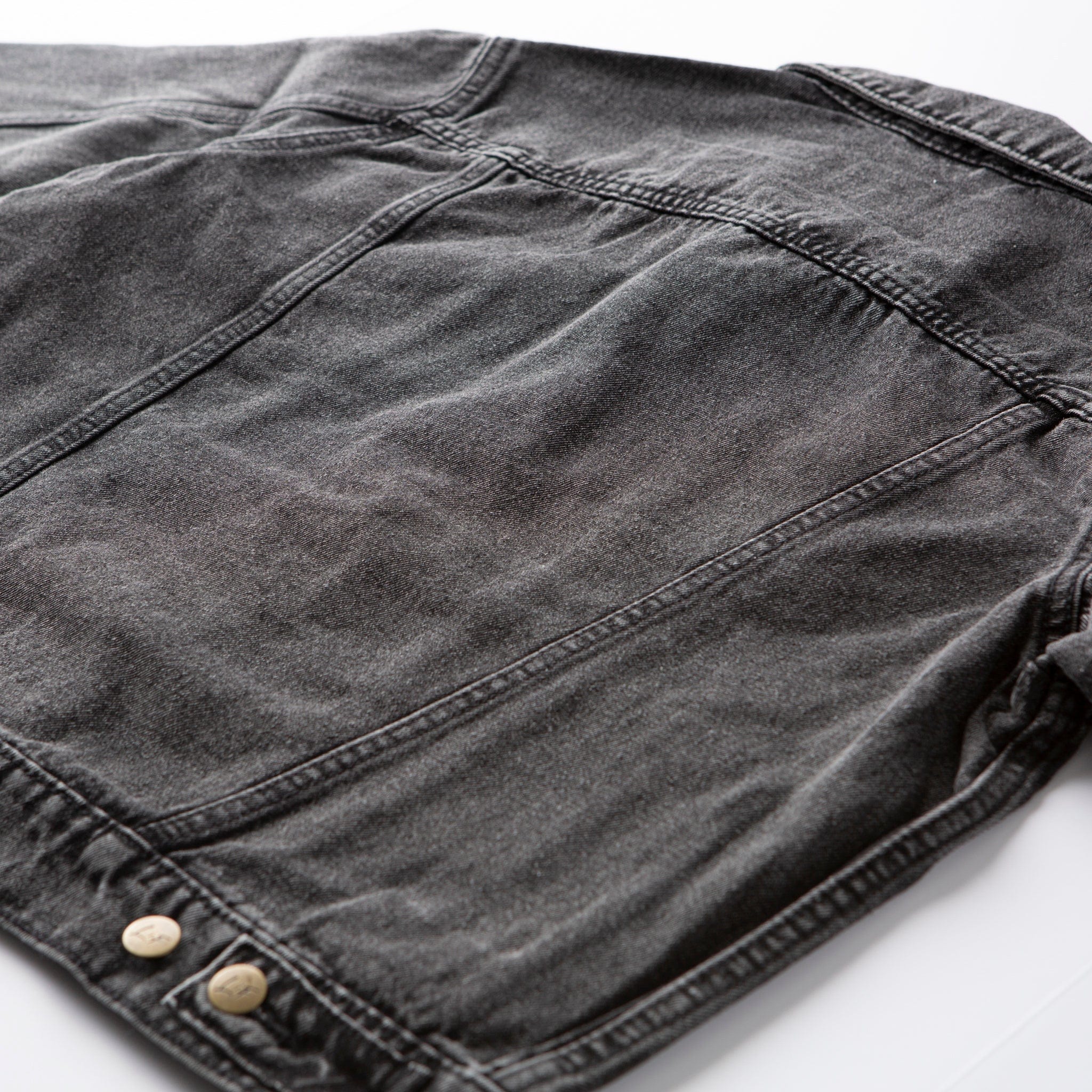 Vintage Washed Blessed Denim Jacket - Image 7