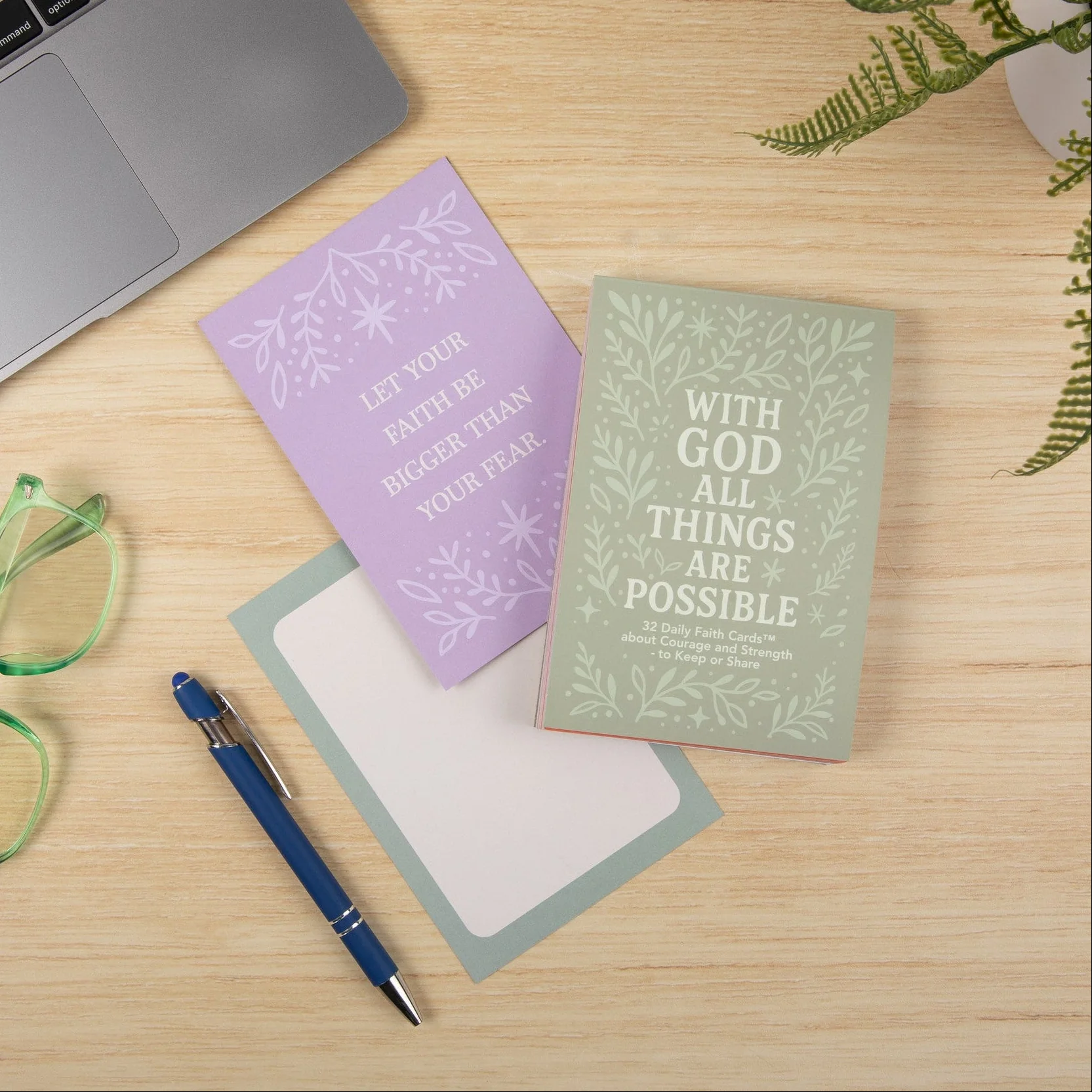 With God All Things are Possible Daily Faith Cards�� - Image 4