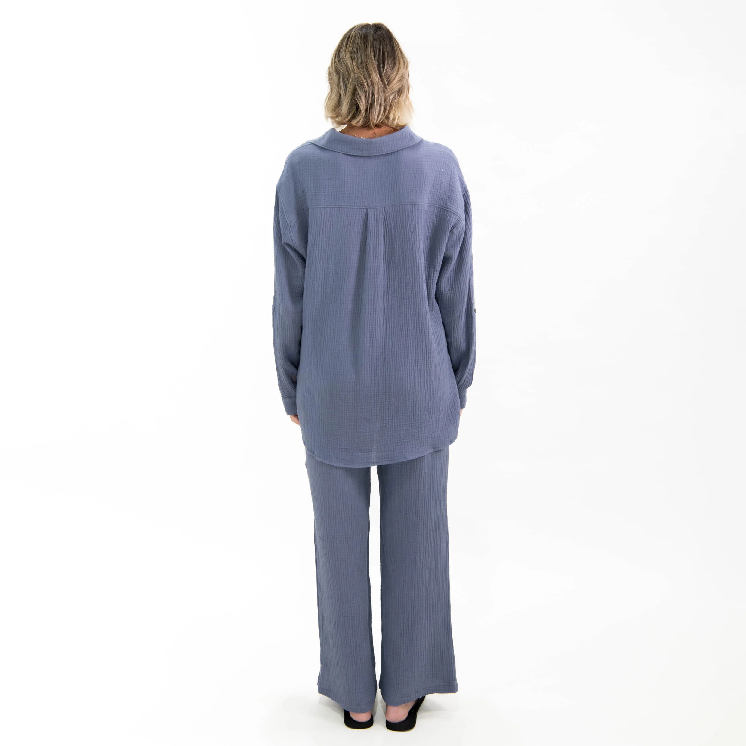 Wonderfully Made Cotton Gauze Pants - Image 4